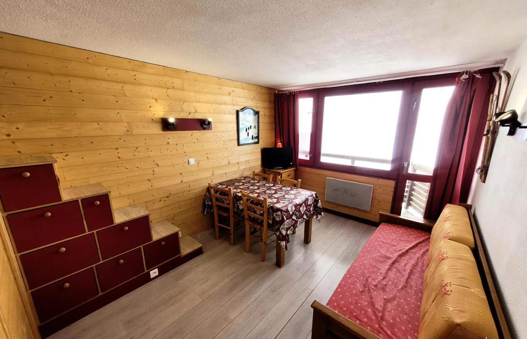 Apartment Residence Fleche - Studio Cabine 4 Personnes Expose Sud Mae-3384 La Plagne France